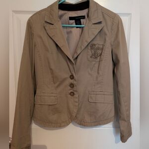 Calvin Klein Jeans Women's Tan Blazer